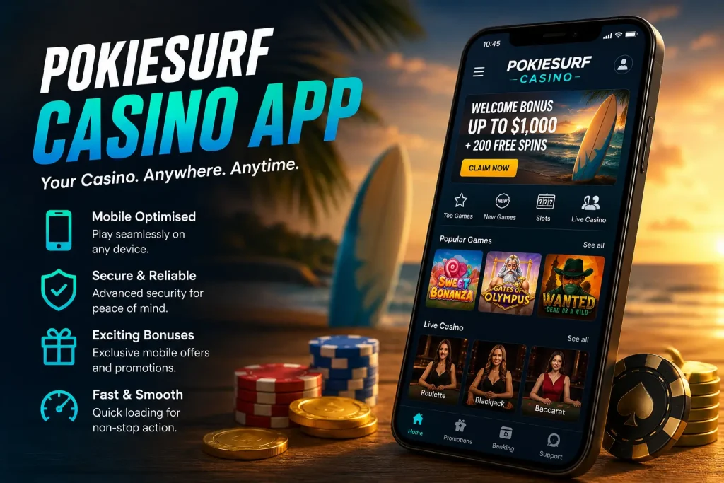 PokieSurf Casino App PokieSurf Casino App
